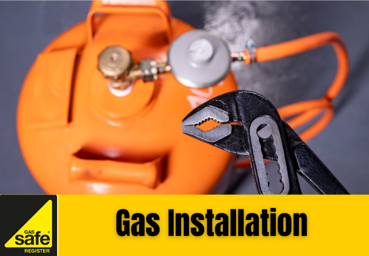 gas installation Kirkby