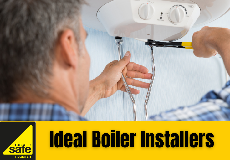 Ideal boiler installation Kirkby