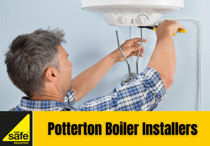 Potterton boiler installation Kirkby