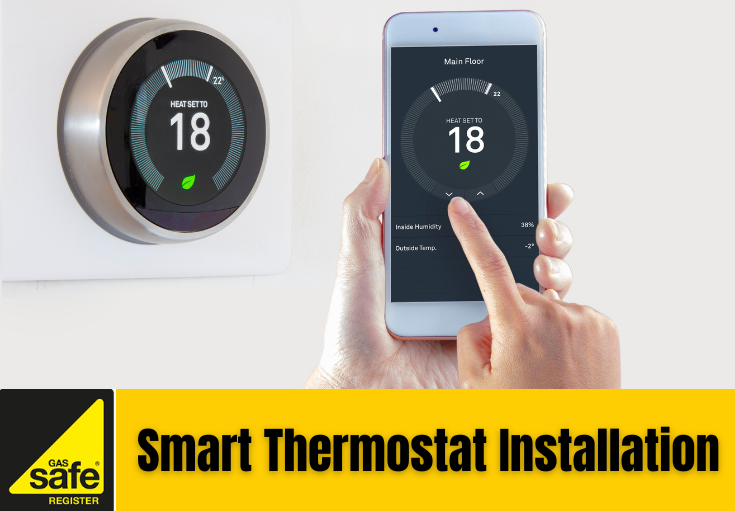 smart thermostat installation Kirkby